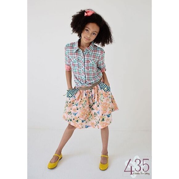 Matilda Jane Other - MATILDA JANE Tween Girls Size 8 435 Friends Forever Makayla Skirt